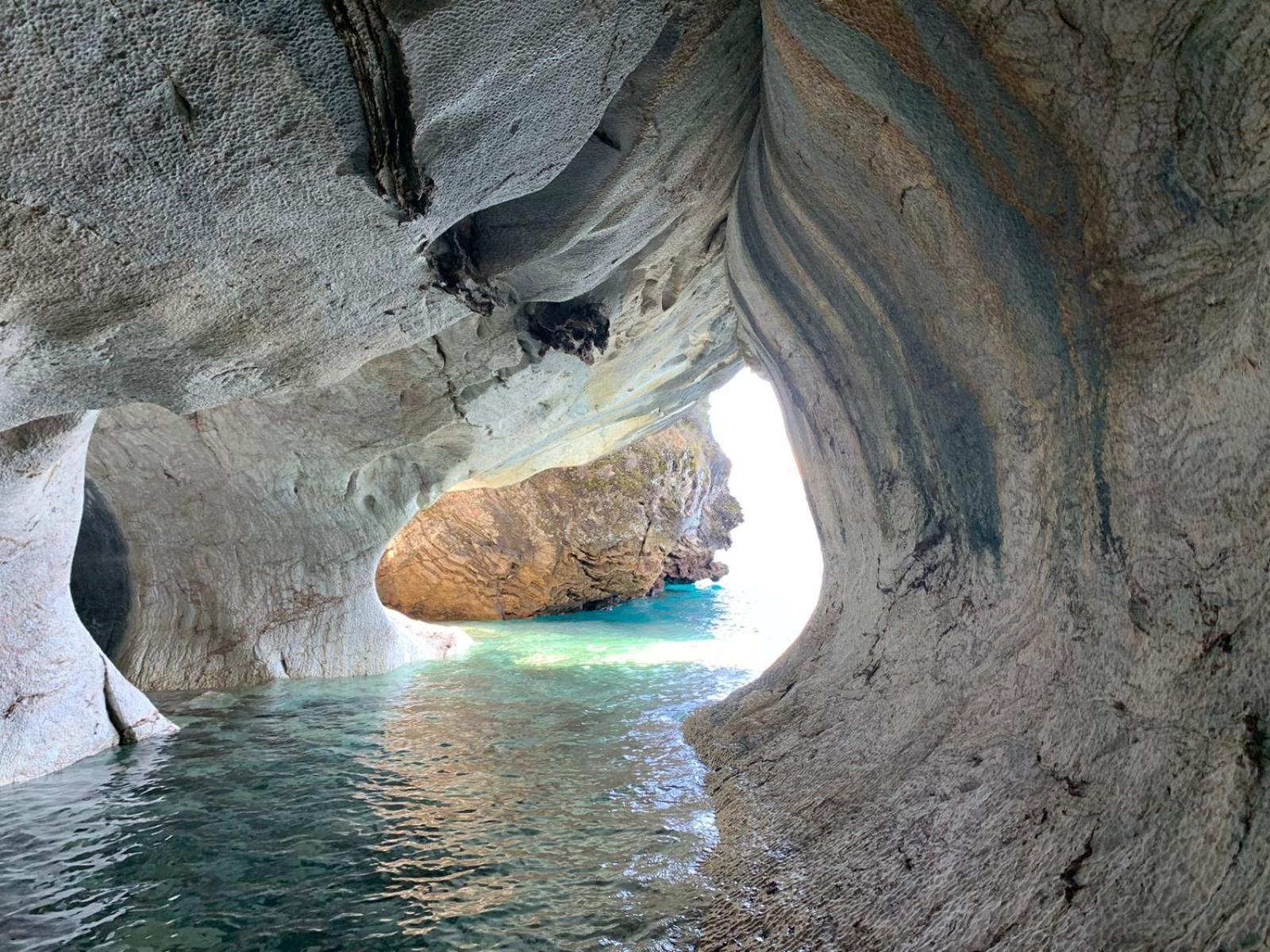 Cabana Cavernas Austral Puerto Sanchez Villa Exterior photo